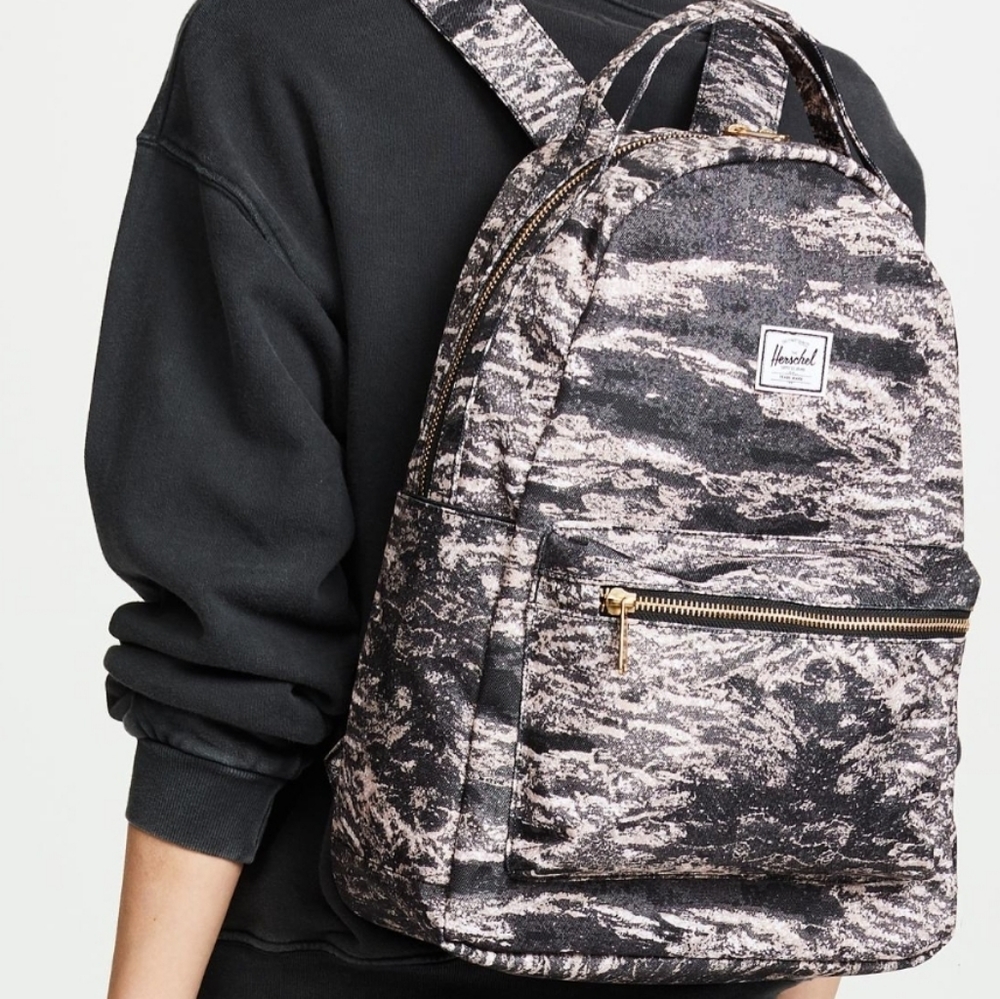 Herschel Mid Ash Settlement Desert Rose Backpack - Picture 3 of 4